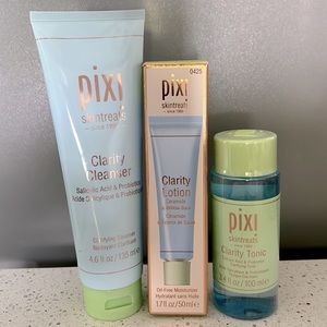Pixi bundle skintreats : Clarity Cleanser, Clarity Lotion, Clarity Tonic